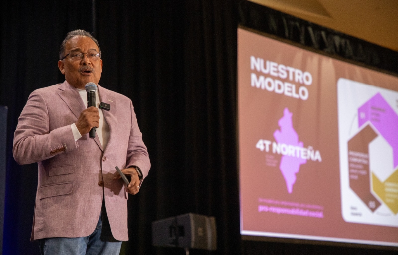 DESTACA MIJES 4T NORTEÑA COMO MODELO  DE DESARROLLO EN FORO INTERNACIONAL